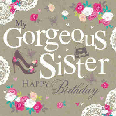 Happy Birthday Sister
